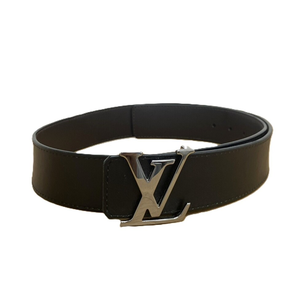 Louis Vuitton M9887 Ceinture LV Initial 40MM 85/34 Belt Black x Brown